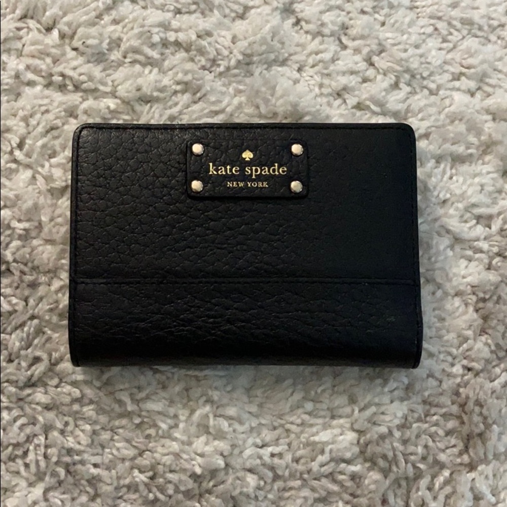 Kate Spade | Small Black Wallet